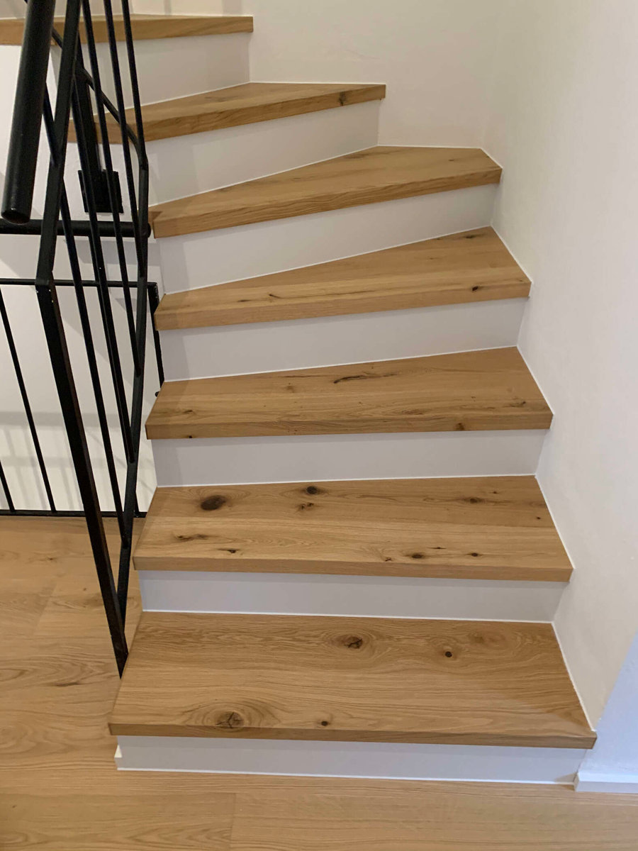 Treppe von der Firma Jahn Parkett Bodendesign
